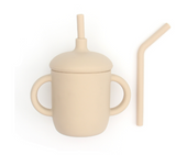 Silicone Material Straw Cup