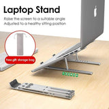 X Style Adjustable Aluminum Laptop Riser