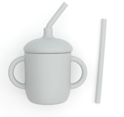Silicone Material Straw Cup