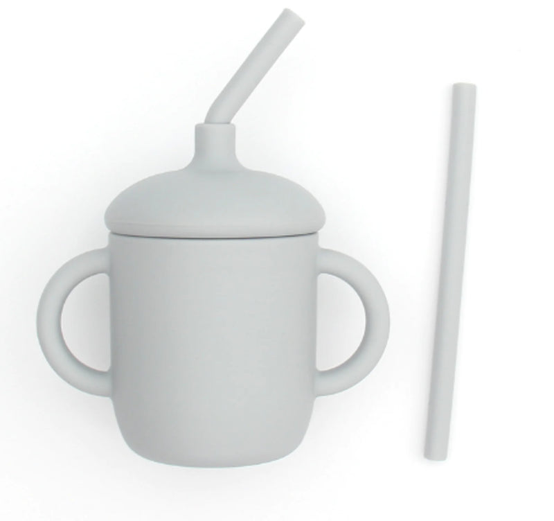 Silicone Material Straw Cup