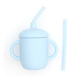 Silicone Material Straw Cup